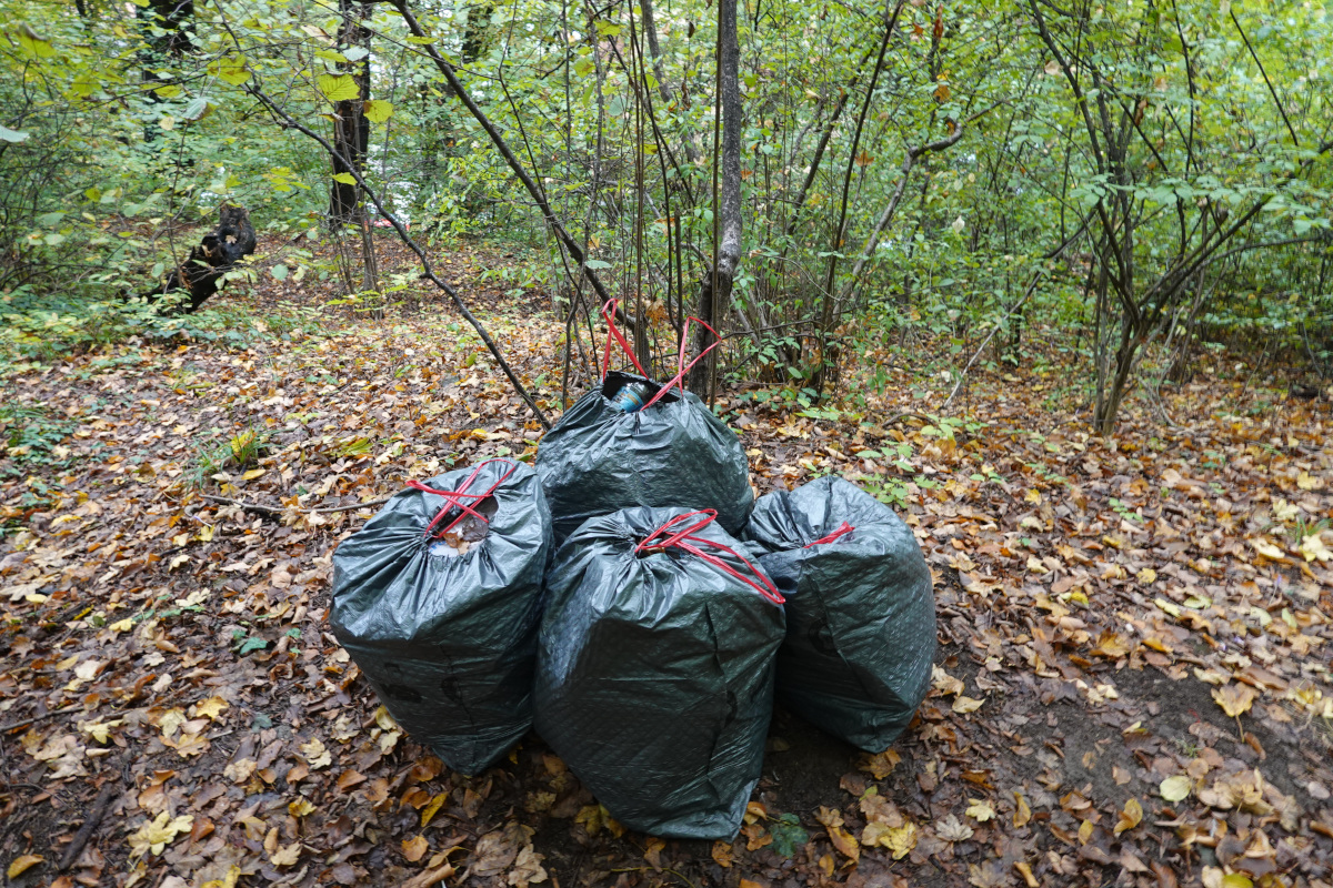 Rubbish on Dealul Melcilor (Brasov).